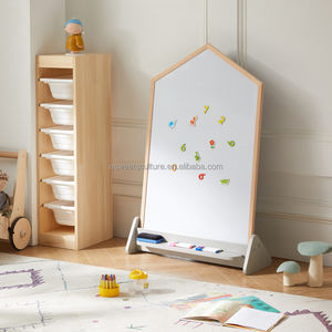 Asweet OEM/ODM dapat dihapus menulis dengan ABC papan kapur dan angka papan gambar mainan untuk balita Magnet papan - Product Image 4