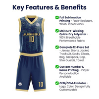 Uniformes de Baloncesto Personalizados al por Mayor, Malla Transpirable de Secado Rápido para Jóvenes y Niños, Sublimación para Equipos y Clubes