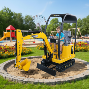 Excavadora Infantil Operada con Monedas VEKAIN WZD-11 para Uso en Interiores/Exteriores, Construcción de Aleación y Acero, Capacidad de 100-500 kg - Product Image 1