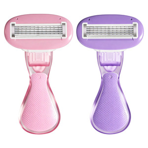 Maquinilla de Afeitar Xirui Personalizada para Mujer, con Hoja de Acero Inoxidable, para Depilación de Axilas, Piernas y Vello Púbico - Product Image 3