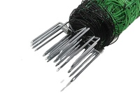 Utilisation simple haute 90-120cm de long 50cm avec kit de réparation gratuit filet de clôture électrique filet de mouton de bétail pour chèvre ou cerf