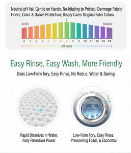 Detersivo Liquido Enzimatico Lxpure per Capi d'Abbigliamento, Fragranza Floreale Duratura, Senza Macchie, 30%-50% per Modello di Ingrediente LX70104 - Product Image 5