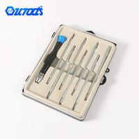 Qixin Kit d'outils de réparation d'ordinateur mobile 8 en 1 Mini tournevis de précision magnétique multifonctionnel