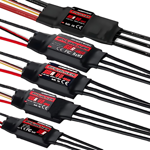 Hobbywing Skywalker 15A 20A 30A 40A 50A 60A 80A 100A V2 <span class=keywords><strong>ESC</strong></span> 2-6S điều khiển không chổi than ubec cho RC Quadcopter máy bay - Product Image 5