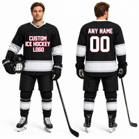 Maillots de hockey sur glace personnalisés en gros avec logos – Maillots de club haut de gamme colorés pour les ligues de hockey sur glace, les sports en salle et les fans
