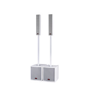 Columna de altavoz DSP <span class=keywords><strong>activa</strong></span> de rendimiento en vivo, altavoz de rango completo con dientes azules, USB, <span class=keywords><strong>FM</strong></span> y grabación - Product Image 1