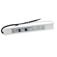 Convertisseur d'alimentation LED ultra-mince 70W 80W, transformateur LED homologué SAA, AC 100V 220V vers 12V 6A 24VDC 3A