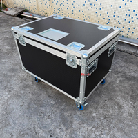 Flight case sur mesure pour 4 enceintes L'Acoustics X8, type Line Array