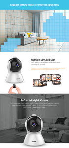 <span class=keywords><strong>Srihome</strong></span> SH025 1080p IP Safety single home's AI's Max128GB WiFi baby Monitor tracking camera with motion detection-Motion - Product Image 6