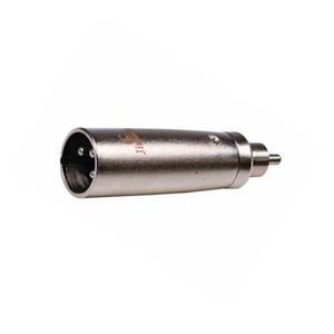Jinsanhu T111 RCA Male To Xlr Male Audio <b>Adapter</b> Zinc Alloy <b>Plug</b> In Connector - Product Image 1
