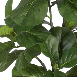 ต้นไม้ปลอมสีเขียวติดพื้นสำหรับห้องนั่งเล่นในบ้าน - Product Image 2