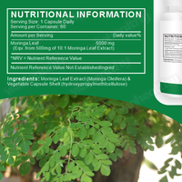 Vitahealthy MORINGA MAXHERB 5000mg Kapsul Menampilkan Formula Daun Kelor Terkonsentrasi untuk Dukungan Nutrisi Tanaman Sehari-hari