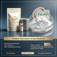 JULYHEALTH fournit de la poudre d'ambroxide/ambroxane/ambrox de haute qualité / Ambrox CAS 6790-58-5