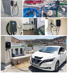 Bluesky 3.5KW <span class=keywords><strong>7KW</strong></span> Type 2 Ev Chargeur <span class=keywords><strong>Wallbox</strong></span> App Control Blue tooth Connection Câble de 5m certifié CE - Product Image 6
