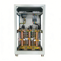 Stabilisateur/Régulateur de tension SVC triphasé AC à haute efficacité industrielle 120 KVA, sortie réglable 380 V