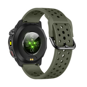 GPS Thể Thao Thông Minh Đồng Hồ 1.43-Inch Hiển Thị Thể Dục Tracker Âm Nhạc Máy Nghe Nhạc La Bàn Nhịp Tim Tracker Cho Runners Android IOS - Product Image 6