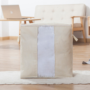 En gros usine prix non tissé PVC fenêtre oreiller <span class=keywords><strong>Couette</strong></span> <span class=keywords><strong>Sac</strong></span> de rangement avec fermeture à glissière - Product Image 3