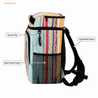 Sac isotherme de pique-nique d'extérieur de taille moyenne, étanche, avec décapsuleur intégré, robuste et portable, vente en gros en vrac direct usine