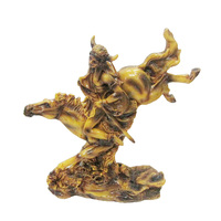 FH60049 Sculpture de cheval en résine de style western de luxe européen et américain pour la décoration intérieure et l'ornementage équestre