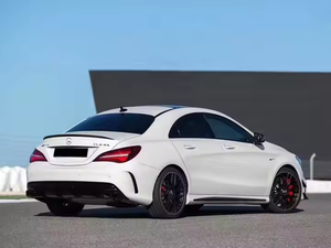 Pour benz CLA CLASSE W117 CHANGEMENT à CLA <span class=keywords><strong>45</strong></span> A-<span class=keywords><strong>MG</strong></span> Pare-chocs de voiture Diffuseur de pare-chocs avant arrière - Product Image 6