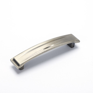H-602 Cabinet Handle Bar Zinc Alloy European Style <b>Wardrobe</b> Drawer Pull 96128 <b>Single</b> Hole Durable - Product Image 2