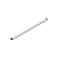 Stylet tactile magnétique capacitif passif en métal, design 3-en-1, pointe remplaçable, 14 cm de long, universel pour tablettes Android