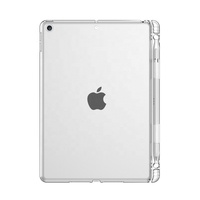 Robuste klare weiche TPU-Rückseite Tablet-Hülle für Apple iPad 10,2 Zoll 9. Generation mit Stift halter