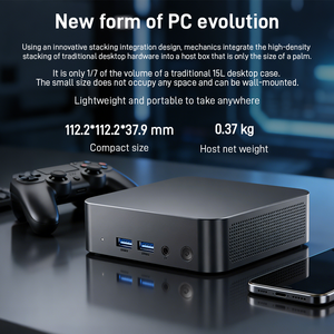 Новый портативный мини-компьютер Intel Celeron N95 с 16 ГБ ОЗУ и 512 ГБ SSD, с системой Windows 11, подходит для дома и офиса. - Product Image 3