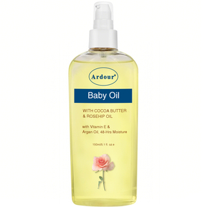 Huile de massage pour le visage et le corps, hydratante, nourrissante et lissante, pour la peau des enfants, biologique, convient à tous les types de peau, taille standard, durée de conservation de 3 ans - Product Image 1
