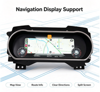 Nouveau tableau de bord numérique de haute qualité pour voiture, écran LCD 12,3 pouces, groupe d'instruments, mode tout-terrain, compteur de vitesse, Jeep Wrangler
