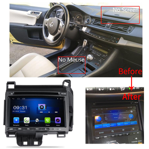 Hệ Thống Đa Phương Tiện Cho Máy Nghe Nhạc DVD Trên Xe Hơi Android <span class=keywords><strong>7</strong></span> Inch Dành Cho Lexus CT200/CT200H Ổ Đĩa Trái Và Phải Với Radio Điều Hướng WIFI - Product Image 4