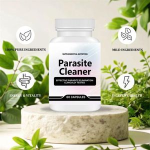 Kapsul Saffron FUCUI Detoksifikasi Parasit Pembersih Usus dengan Ekstrak Daun Bubuk Buah Ekstrak Tumbuhan - Product Image 4