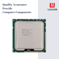 Pour processeur de bureau I7-940, 4 cœurs, 8 threads, 2,93 GHz de fréquence de base, LGA 1366, 8 Mo de cache, 130 W TDP, technologie de virtualisation 64 bits