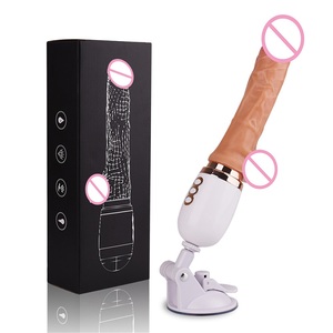 Vibrador Dildo con Ventosa de Silicona, Suave y Realista, 3 Modos Telescópicos + 10 Vibraciones + Calentamiento, Juguete Sexual para <span class=keywords><strong>Mujeres</strong></span> - Product Image 1