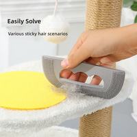 Éliminateur de poils d'animaux, grattoir portable réutilisable, brosse pour enlever les poils d'animaux pour vêtements, canapé, tapis, meubles, chiens et chats