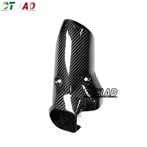Pour BMW R1300GS <span class=keywords><strong>ADV</strong></span> R 1300 GS R1300 GS Adventure 2023 2024 2025 – Cache de protection d'échappement droit en fibre de carbone véritable - Product Image 5