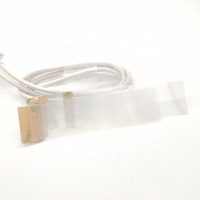 Ruban de liaison de câble USB, emballage autobloquant en papier Kraft avec Logo personnalisé pour câble de données