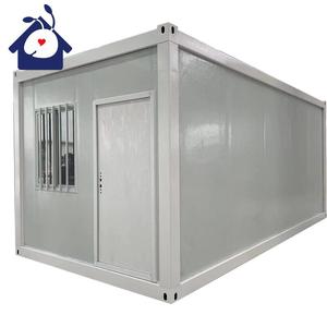 Kit de puerta de vidrio con estructura de acero, Panel sándwich móvil para exteriores, contenedor plegable apilable de varios pisos, soluciones de construcción - Product Image 2