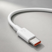Câble de charge rapide USB A vers Type C haute vitesse 6A, cordon de chargeur en PVC durable pour téléphones Android