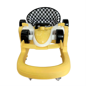 Andador Ajustable para Bebés (3 Niveles <span class=keywords><strong>de</strong></span> Altura/<span class=keywords><strong>4</strong></span> Niveles <span class=keywords><strong>de</strong></span> Altura del Asiento) - Base Plegable Estable, Andador Seguro para Bebés para el Desarrollo Temprano <span class=keywords><strong>de</strong></span> la Caminata - Product Image 1