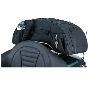 New Large Capacity Travel Motorcycle Seat Bag Motorcycle Saddle Bag Waterproof Motorcycle Rear Bag