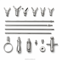 Composants de forceps de biopsie microscopique en acier inoxydable 304 usinés avec précision par CNC