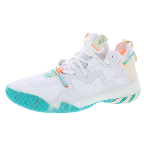 Adidas Harden Vol. 6 paires de chaussures de basket-ball unisexes, couleur des chaussures : blanc/teinte écru/orange vif |   100% authentique - Product Image 1