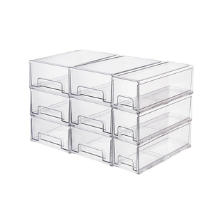 BPA Free Plastic Refrigerator Bin refrigerator organizer bins Pantry Storage Organizer