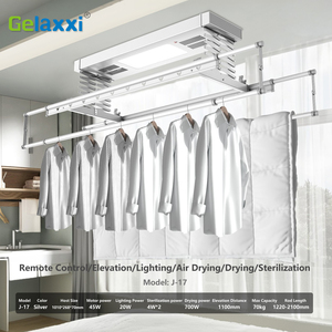 ราวตากผ้าอัตโนมัติพับได้อัจฉริยะ พร้อมรีโมทคอนโทรล ยืดหดได้ ติดผนัง พร้อมรีโมทคอนโทรลยกทำความสะอาด - Product Image 2