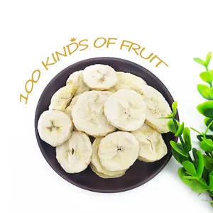 100 % Natural Dried fruit healthy food banana freeze dried Banana chips wholesale
