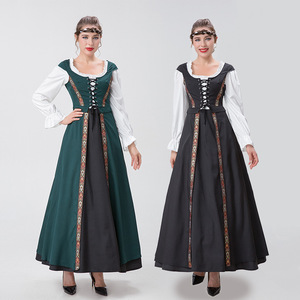 2025 nuevos estilos Cosplay vestido bruja túnica Medieval vestido <span class=keywords><strong>de</strong></span> mujer precioso disfraz <span class=keywords><strong>de</strong></span> fiesta <span class=keywords><strong>de</strong></span> Halloween - Product Image 3
