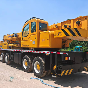Grue mobile hydraulique d'occasion QY35K5 de 35 tonnes avec flèche télescopique de 39,6 m, équipement de levage lourd pour machines de construction - Product Image 4