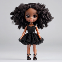 Poupée en plastique vinyle personnalisée pas chère avec un visage souriant, poupée à ressort de 11,5 pouces, poupée de fille transgenre, jouet pas cher, poupée américaine miniature mignonne et tendance