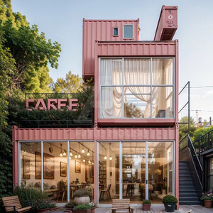 Conteneur en acier galvanisé créatif, maison préfabriquée, installation rapide, <span class=keywords><strong>petits</strong></span> magasins, espaces commerciaux de <span class=keywords><strong>rue</strong></span>, hôtels résidentiels - Product Image 5